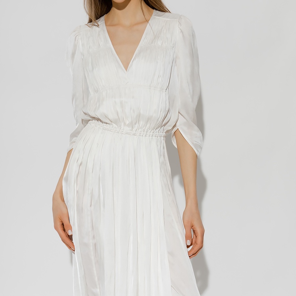 Zadig & Voltaire Ryoko satin midi dress NWT